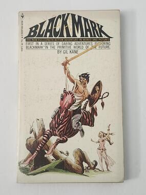 Blackmark First Edition 1971 Gil Kane Bantam Books Comic Novel Graphic Novel